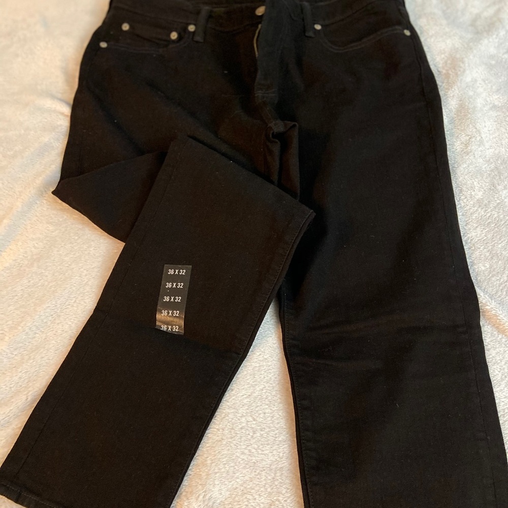 Black Flex super slim stretch jeans